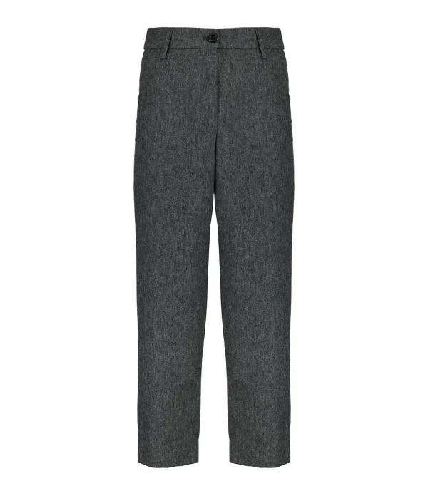 comparez les prix See By Chloé Pantalon Laine Gris 1