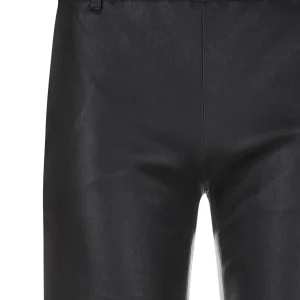 STOULS Pantalon Oswald Agneau Plongé Light Noir en vente 14