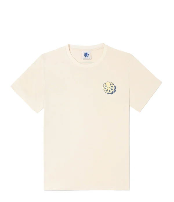 JONSEN ISLAND Tee-Shirt Classic Bubble Skate Crème magasin solde 1