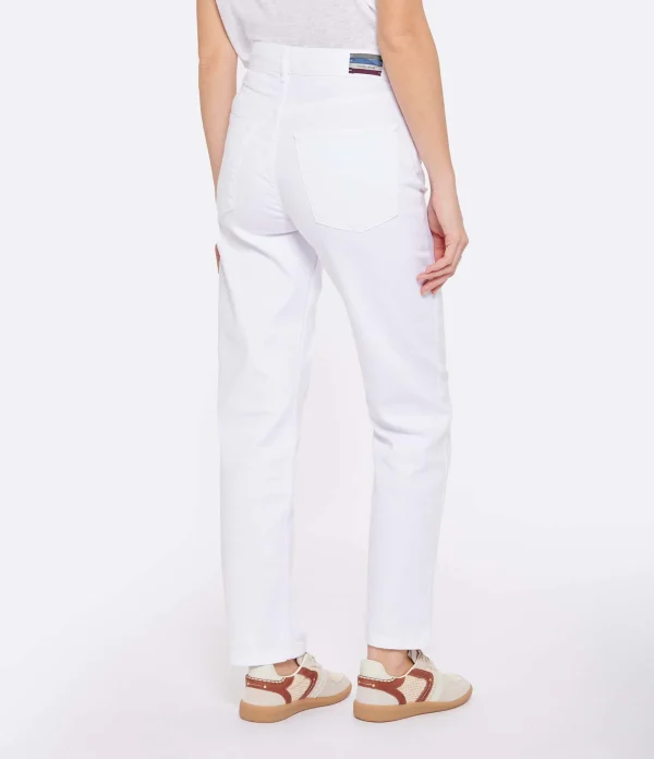 Vanessa Bruno Jean Timael Coton Denim Blanc nouveau produit 6