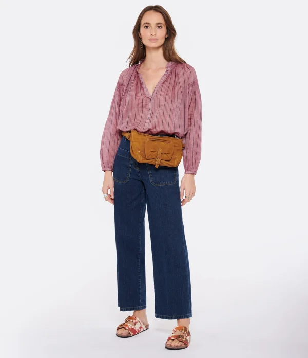 online boutique Vanessa Bruno Jean Helias Coton Indigo 4