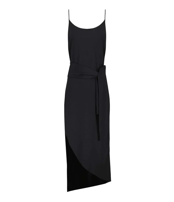 grande promotion Vanessa Bruno Robe Midi Thalyssa Noir 1