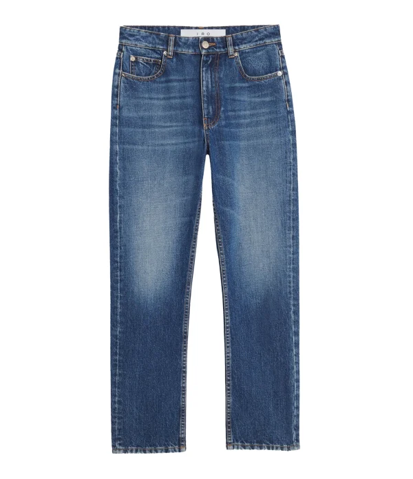 IRO Jean Shama Coton Bleu Foncé Boutique 1