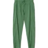 De Qualité XIRENA Pantalon Fin Draper Coton Vert 17