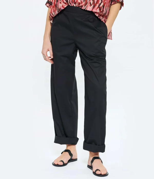 en france XIRENA Pantalon Demsey Coton Noir 5