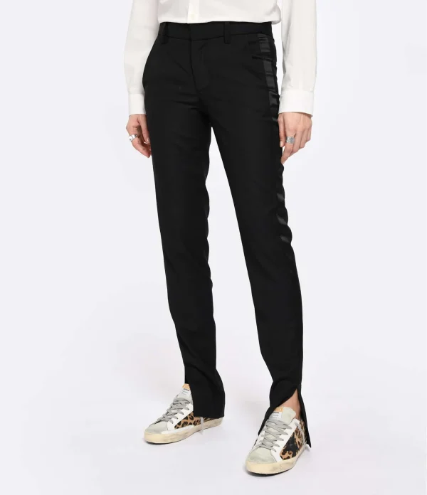 Boutique Zadig & Voltaire Pantalon Prune Noir 5