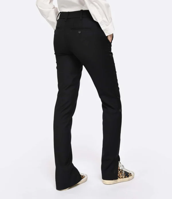 Boutique Zadig & Voltaire Pantalon Prune Noir 6