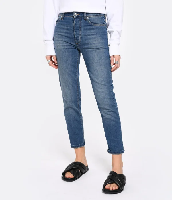 Zadig & Voltaire Jean Mamma Denim Coton Bleu grande qualité 4