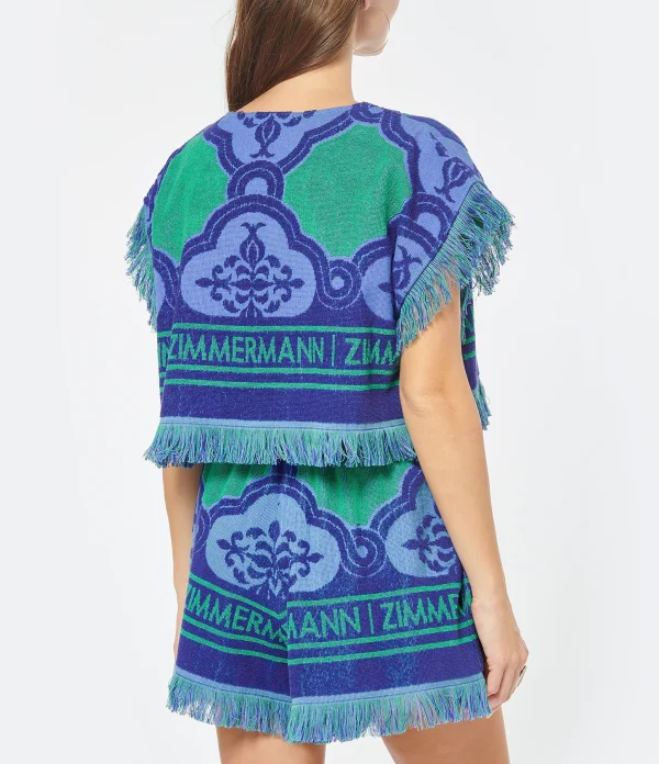 Dernières Nouveautés Zimmermann Top Tiggy Éponge Bleu Vert 5